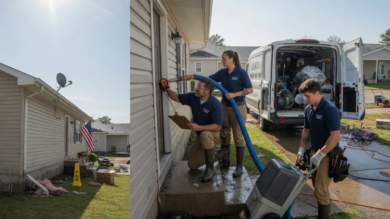 Ceiling Water Damage Restoration in Eureka Springs, AR near me