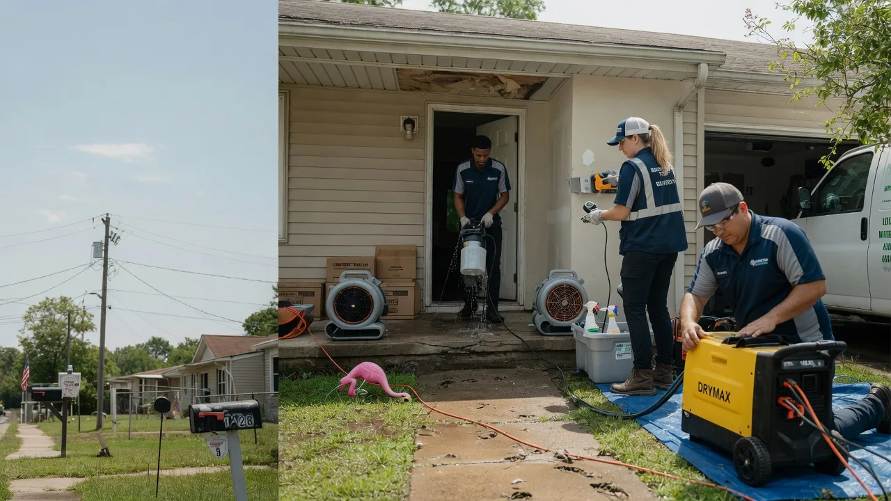 Storm Damage Water Removal in Eureka Springs, AR near me